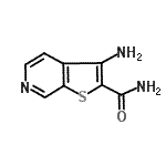 CAS#: 111042-94-5， 3-Aminothieno[2,3-c]Pyridine-2-Carboxamide
