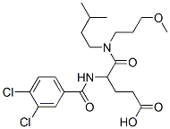 CAS#: 111106-28-6， 4-[(3,4-Dichlorobenzoyl)Amino]-5-(3-Methoxypropyl-(3-Methylbutyl)Amino)-5-Oxopentanoic Acid