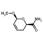 CAS#: 111169-37-0， (2R,6S)-6-Methoxy-3,6-Dihydro-2H-Pyran-2-Carboxamide