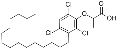 CAS#: 111253-99-7， 2-(2,4,6-Trichloro-3-Pentadecylphenoxy)Propanoic Acid
