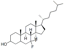 CAS#: 111300-79-9， (3S,5R,8R,9S,10S,13R,14S,17R)-7,7-Difluoro-10,13-Dimethyl-17-[(2R)-6-Methylheptan-2-Yl]-1,2,3,4,5,6,8,9,11,12,14,15,16,17-Tetradecahydrocyclopenta[a]Phenanthren-3-Ol