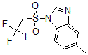 CAS#: 111317-77-2， 5-Methyl-1-(2,2,2-Trifluoroethylsulfonyl)Benzimidazole