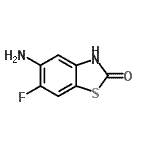 CAS#: 111332-25-3， 5-Amino-6-Fluoro-1,3-Benzothiazol-2(3H)-One