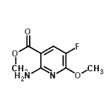 CAS#: 111374-71-1， Methyl 2-Amino-5-Fluoro-6-Methoxynicotinate