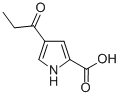 structure of CAS# 111468-94-1, 4-Propanoyl-1H-Pyrrole-2-carboxylic acid;4-(1-Oxopropyl)-1H-Pyrrole-2-Carboxylate;4-Propionyl-1H-Pyrrole-2-Carboxylate;Zinc03884406