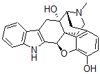 CAS#: 111469-88-6， (4bS,8R,8aS,14bR)-5,6,7,8,14,14b-Hexahydro-7-Methyl-4,8-Methanobenzofuro(2,3-a)Pyrido(4,3-b)Carbazole-1,8a(9H)-Diol