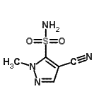 CAS#: 111493-51-7， 4-Cyano-1-Methyl-1H-Pyrazole-5-Sulfonamide