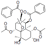 CAS#: 111514-63-7， (3R-(3alpha,4beta,5beta,5aalpha,6alpha,7alpha,9beta,9aalpha,10R*))-Octahydro-2,2,5a,9-Tetramethyl-2H-3,9a-Methano-1-Benzoxepin-4,5,6,7,9,10-Hexol 6,10-Diacetate 4,5-Dibenzoate