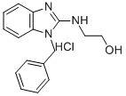 CAS#: 111678-90-1， 1-Benzyl-2-(2-Hydroxyethylamino)Benzimidazole Hydrochloride