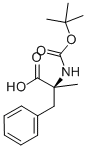 structure of CAS# 111771-58-5, N-[(1,1-Dimethylethoxy)Carbonyl]-alpha-Methyl-D-Phenylalanine;BOC-(S)-2-AMINO-2-METHYL-3-PHENYLPROPANOIC ACID;N-BOC-ALPHA-METHYL-L-PHENYLALANINE;BOC-ALPHA-METHYL-L-PHENYLALANINE