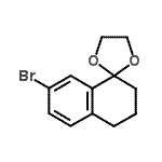 CAS#: 111773-13-8， 7'-Bromo-3',4'-Dihydro-2'H-Spiro[1,3-Dioxolane-2,1'-Naphthalene]