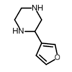 CAS#: 111781-44-3， 2-(3-Furyl)Piperazine