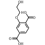CAS#: 111822-80-1， 2-(2-Hydroxyethoxy)Terephthalic Acid