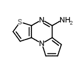 CAS#: 111886-59-0， Pyrrolo[1,2-a]Thieno[2,3-E]Pyrazin-5-Amine