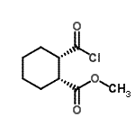 CAS#: 111955-06-7， Methyl (1R,2S)-2-(Chlorocarbonyl)Cyclohexanecarboxylate