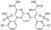 CAS#: 112076-76-3, 4,7-Bis(3-Chloro-2-Sulfophenyl)-1,10-Phenanthroline-2,9-Dicarboxylic Acid
