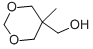 structure of CAS# 1121-97-7, (5-Methyl-1,3-Dioxan-5-Yl)Methanol;Zinc00394378;1,3-Dioxane-5-Methanol, 5-Methyl-;St5409638