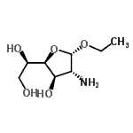 CAS#: 112146-91-5， Ethyl 2-Amino-2-Deoxy-alpha-D-Glucofuranoside