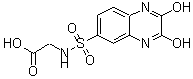 structure of CAS# 112170-26-0, N-[(2,3-Dihydroxy-6-Quinoxalinyl)Sulfonyl]Glycine;(2,3-Dioxo-1,2,3,4-tetrahydro-quinoxaline-6-sulfon;(2,3-Diox<wbr>o-1,2,3,4<wbr>-tetrahyd<wbr>ro-quinox<wbr>aline-6-s<wbr>ulfonylam<wbr>ino)-acet<wbr>ic acid;MFCD20503004