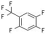 结构式 CAS# 112290-07-0, 1,2,4-三氟-5-(三氟甲基)苯