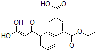 CAS#: 112365-93-2， 4-Butan-2-Yloxycarbonyl-8-(3,3-Dihydroxyprop-2-Enoyl)-1,2-Dihydronaphthalene-2-Carboxylic Acid