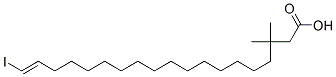 CAS#: 112503-86-3， 19-Iodo-3,3-dimethyl-18-nonadecenoic acid