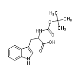CAS#: 112525-72-1， N-{[(2-Methyl-2-Propanyl)Oxy]Carbonyl}Tryptophan