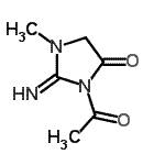 CAS#: 112538-45-1， 3-Acetyl-2-Imino-1-Methyl-Imidazolidin-4-One