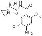 CAS#: 112727-80-7， rel-4-Amino-N-(1R,4S,5R)-1-Azabicyclo[3.3.1]Non-4-Yl-5-Chloro-2-Methoxy-Benzamide