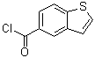 structure of CAS# 1128-89-8, 1-Benzothiophene-5-Carbonyl Chloride;1-BENZOTHIOPHENE-5-CARBONYLCHLORIDE;benzo[b]thiophene-5-carbonyl chloride;ZINC02540105