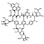 CAS#: 112848-46-1， (4''R)-22-O-(3-Amino-3-C-Methyl-2,3,6-Trideoxy-alpha-L-Arabino-Hexopyranosyl)-10-Dechloro-56-Methylvancomycin