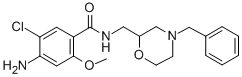 CAS#: 112885-23-1， 4-Amino-5-Chloro-2-Methoxy-N-[[4-(Phenylmethyl)Morpholin-2-Yl]Methyl]Benzamide