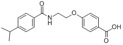 CAS#: 113079-40-6， 4-(2-(4-Isopropylbenzamido)Ethoxy)Benzoic Acid
