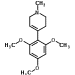 CAS#: 113225-07-3， 1-Methyl-4-(2,4,6-Trimethoxyphenyl)-1,2,3,6-Tetrahydropyridine