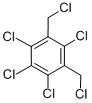 structure of CAS# 1133-57-9, alpha,alpha',2,4,5,6-Hexachloro-m-Xylene;Nsc139126;.Alpha.,.Alpha.',2,4,5,6-Hexachloro-M-Xylene