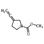 CAS#: 113305-00-3， Methyl 3-Ethenylidene-1-Pyrrolidinecarboxylate