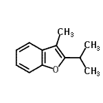 CAS#: 113334-55-7， 2-Isopropyl-3-Methyl-1-Benzofuran