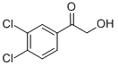 结构式 CAS# 113337-38-5, 1-(3,4-二氯苯基)-2-羟基乙烷酮