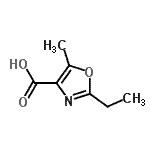 CAS#: 113366-77-1， 2-Ethyl-5-Methyl-1,3-Oxazole-4-Carboxylic Acid