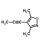 CAS#: 113479-03-1， 3,5-Dimethyl-4-(1-Propyn-1-Yl)-1,2-Oxazole