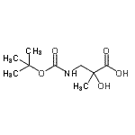 CAS#: 113525-87-4， 2-Hydroxy-2-Methyl-3-({[(2-Methyl-2-Propanyl)Oxy]Carbonyl}Amino)Propanoic Acid