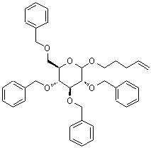 CAS#: 113533-73-6， 4-Penten-1-Yl 2,3,4,6-Tetra-O-Benzyl-D-Glucopyranoside