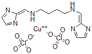 CAS#: 113634-10-9， Copper N,N'-Bis(Imidazol-2-Ylidenemethyl)Butane-1,4-Diamine Diperchlorate