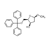 CAS#: 113666-58-3， Methyl-2-Deoxy-5-O-Triphenylmethyl-alpha-D-Threo-Pentofuranoside
