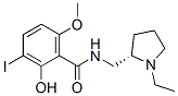 CAS#: 113716-48-6， N-[[(2S)-1-Ethylpyrrolidin-2-Yl]Methyl]-2-Hydroxy-3-Iodo-6-Methoxybenzamide