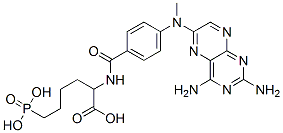 CAS#: 113811-44-2， 2-[[4-[(2,4-Diaminopteridin-6-Yl)Methylamino]Benzoyl]Amino]-6-Phosphono-Hexanoic Acid