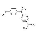 CAS#: 113915-67-6， 4-[1-(4-Methoxyphenyl)Vinyl]-N,N-Dimethylaniline