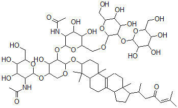 CAS#: 114099-54-6， Sarasinoside A1