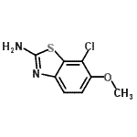 CAS#: 114118-80-8， 7-Chloro-6-Methoxy-1,3-Benzothiazol-2-Amine