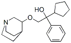 CAS#: 114121-68-5， 3-(2'-Phenyl-2'-Cyclopentyl-2'-Hydroxyethoxy)Quinuclidine